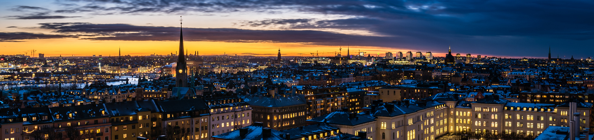 Stockholm Winter Evening